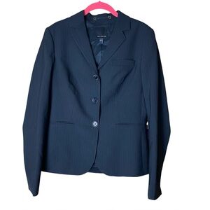 The Limited Black Pinstripe Career Blazer Size 8